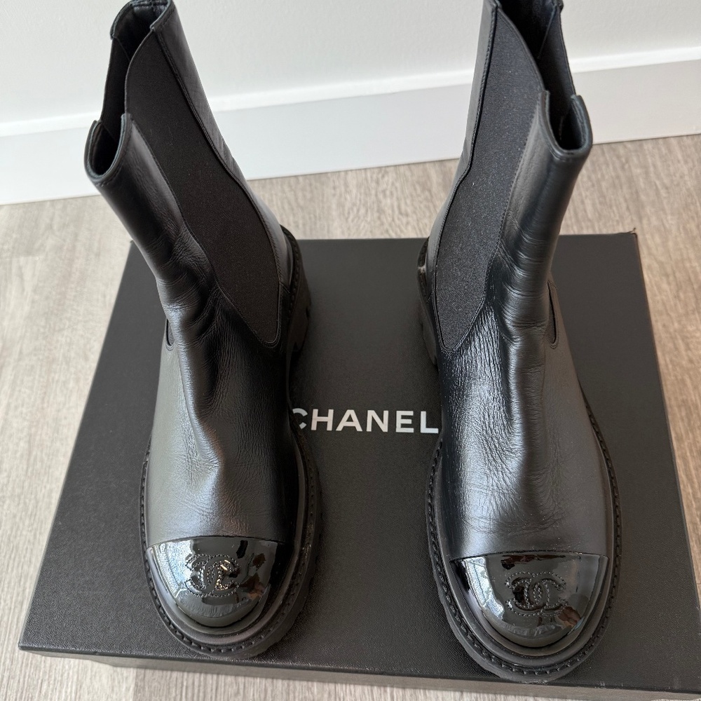 Chanel ankle boots